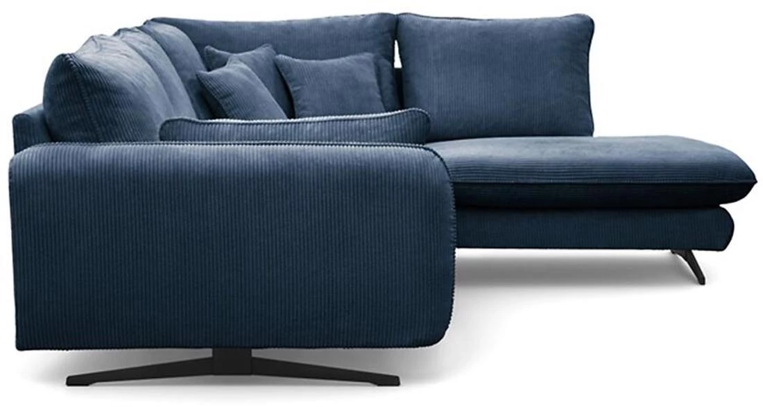 Prince L Poso 05 kutna garnitura 315x225x90 cm plava desna