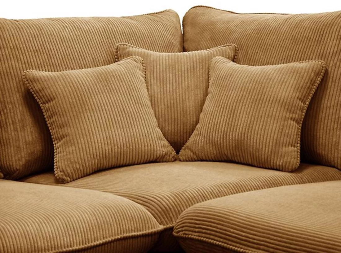 Prince L Poso 01 kutna garnitura 315x225x90 cm senf desna