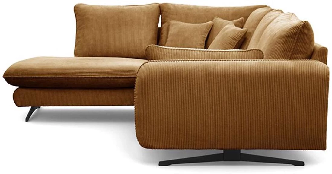 Prince L Poso 01 kutna garnitura 315x225x90 cm senf leva