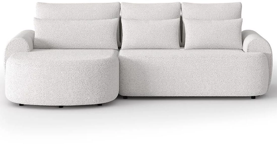 Olivio Premium L Catch Me 01 ugaona garnitura sa ležajem i prostorom za odlaganje 266x170x87 cm kre