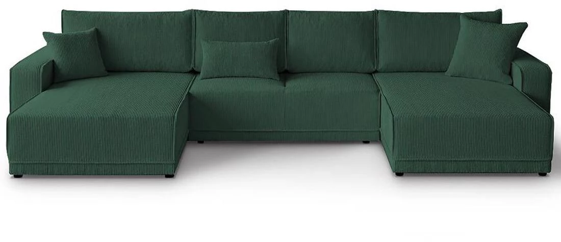 Primo U Poso 14 ugaona garnitura sa ležajem i prostorom za odlaganje 390x185x86 cm ugaona garnitura