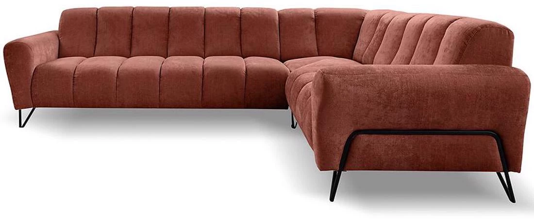 Volare L Vega 08 ugaona garnitura 295x235x190 cm terakota leva