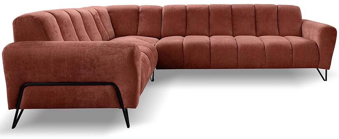 Volare L Vega 08 ugaona garnitura 295x235x190 cm terakota desna