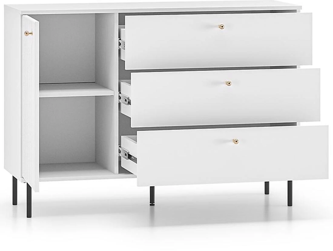 Tala 04 komoda 120x40x85 bela