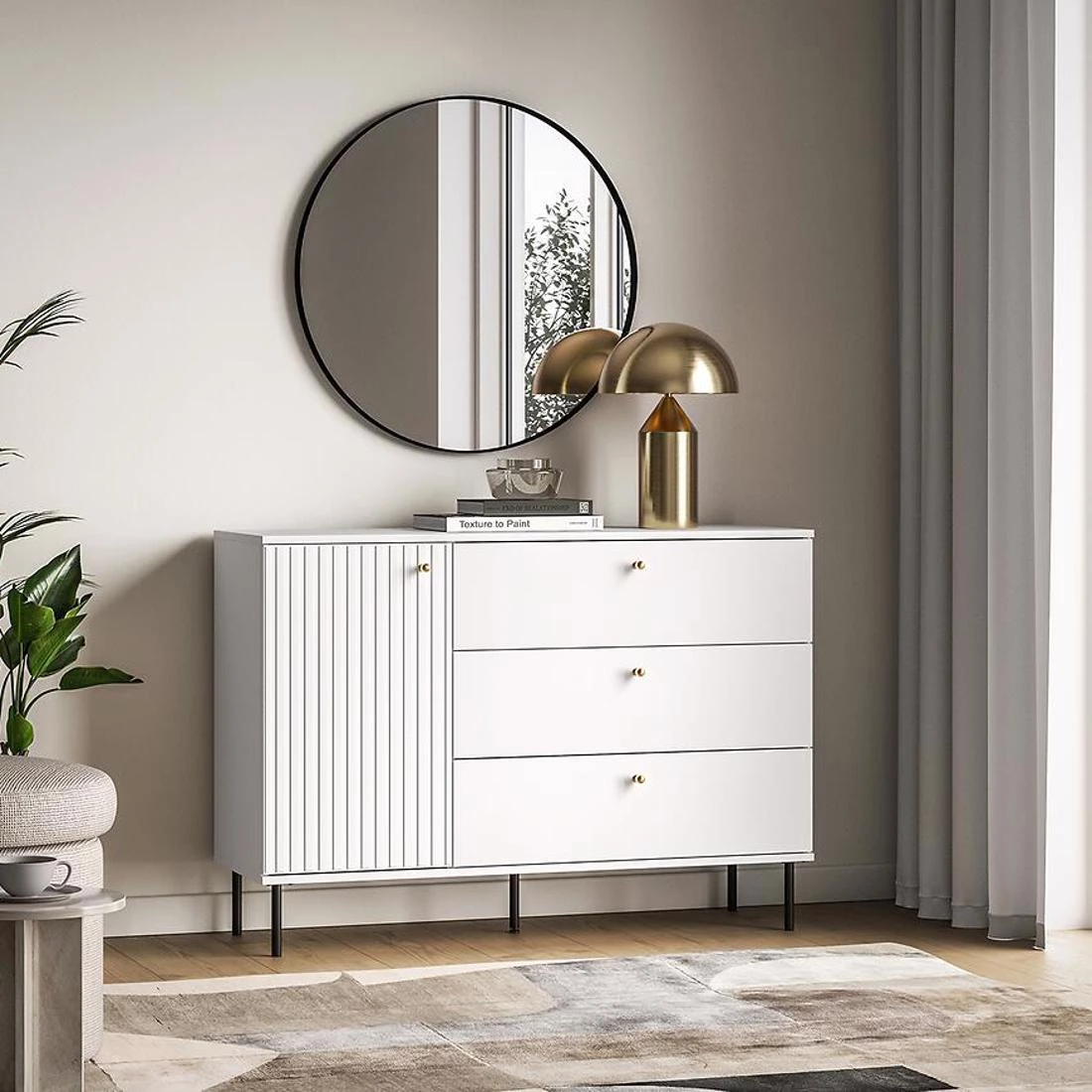 Tala 04 komoda 120x40x85 bela