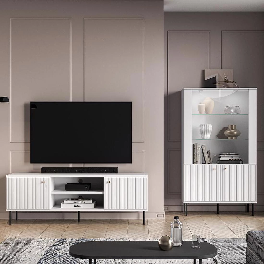 Tala 04 komoda 120x40x85 bela