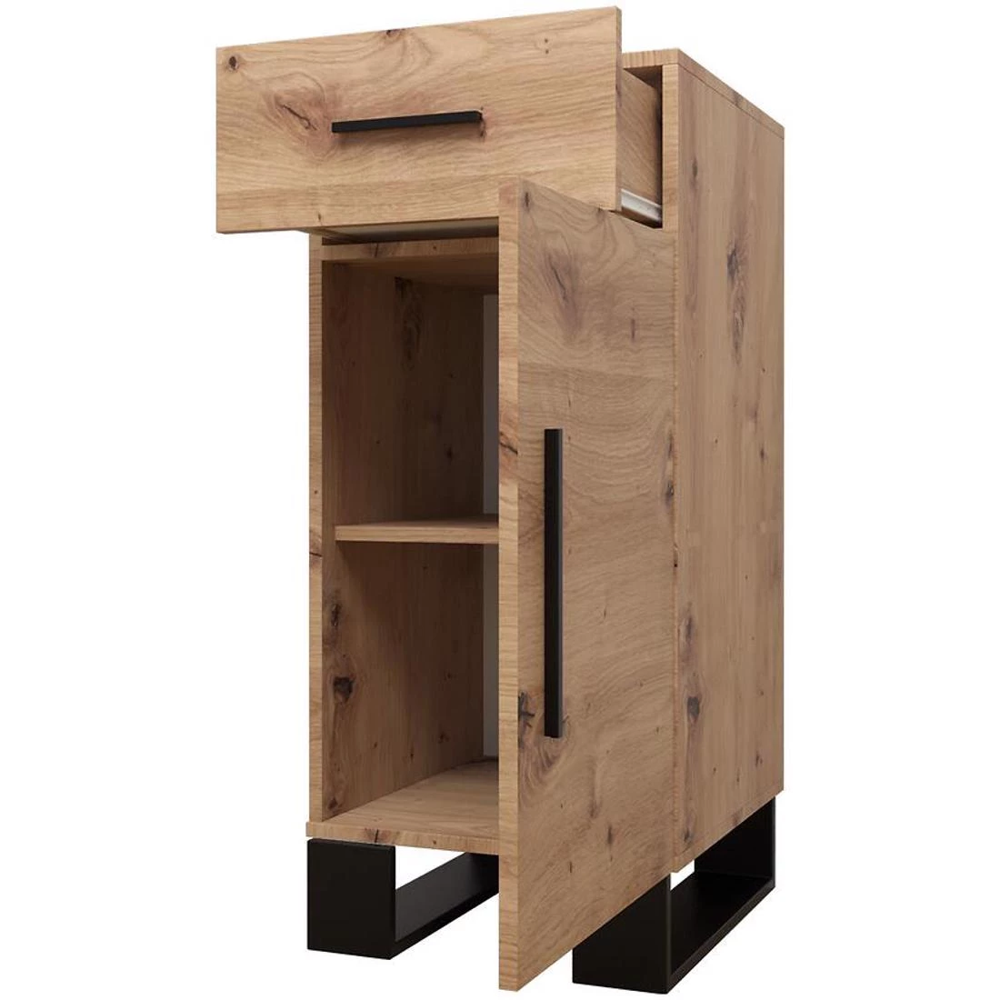 Artin komoda 42x45,6x95 hrast