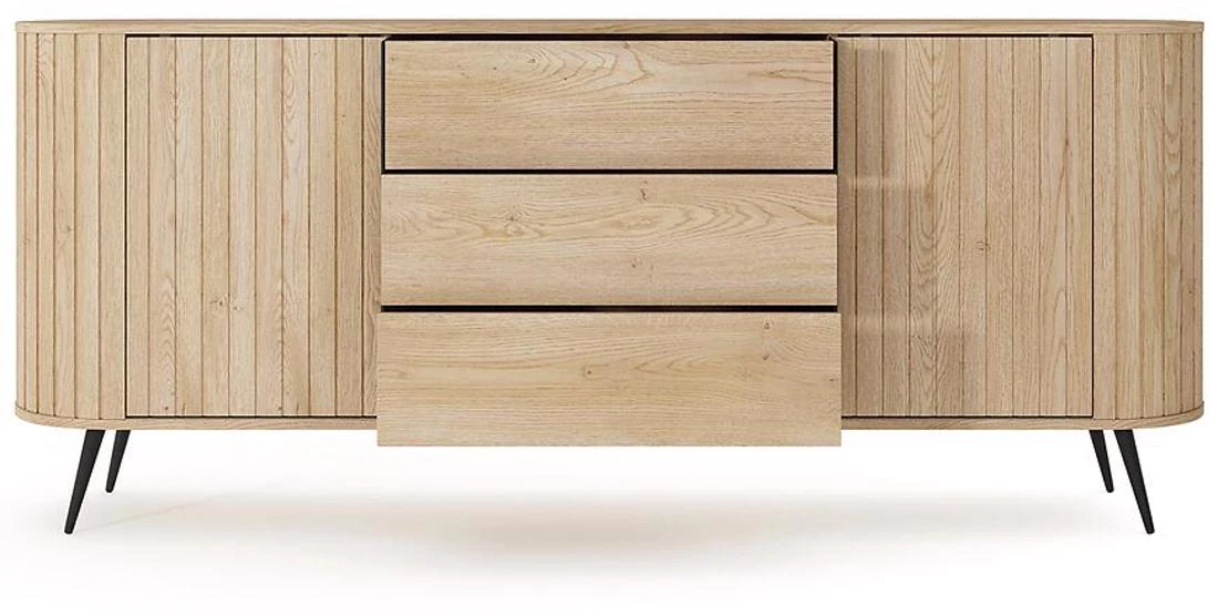 Lovi 196 komoda 196x40,2x81,8 hrast