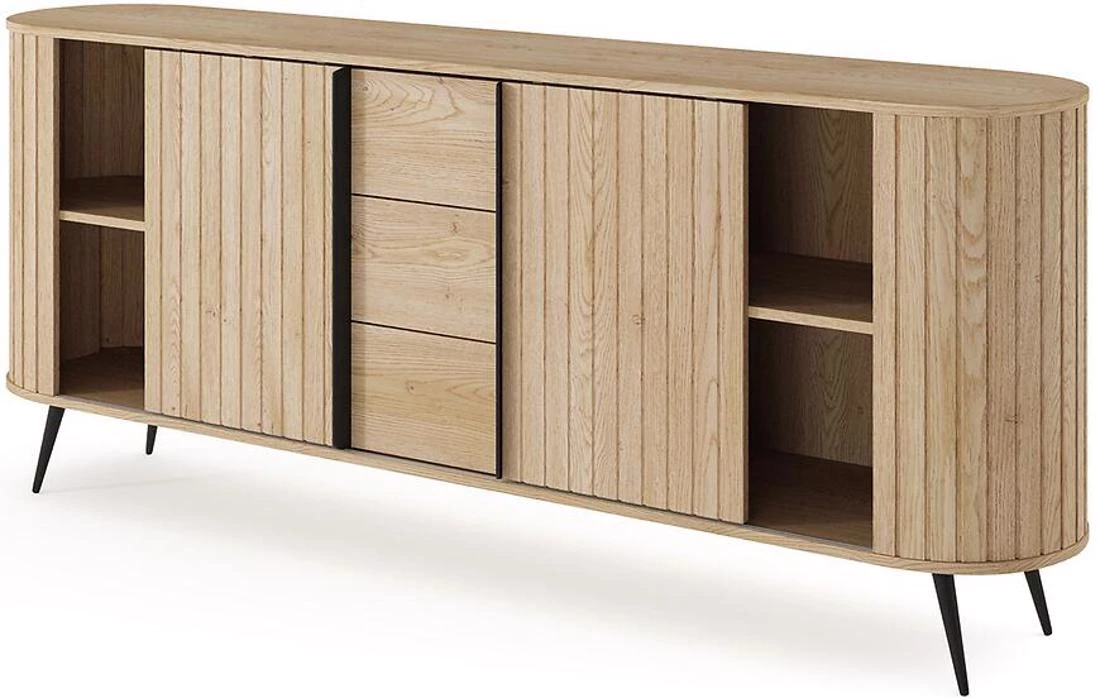 Lovi 196 komoda 196x40,2x81,8 hrast
