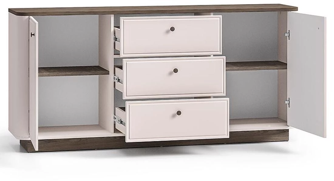 Vilavio 03 komoda 180x40x85 hrast/kašmir