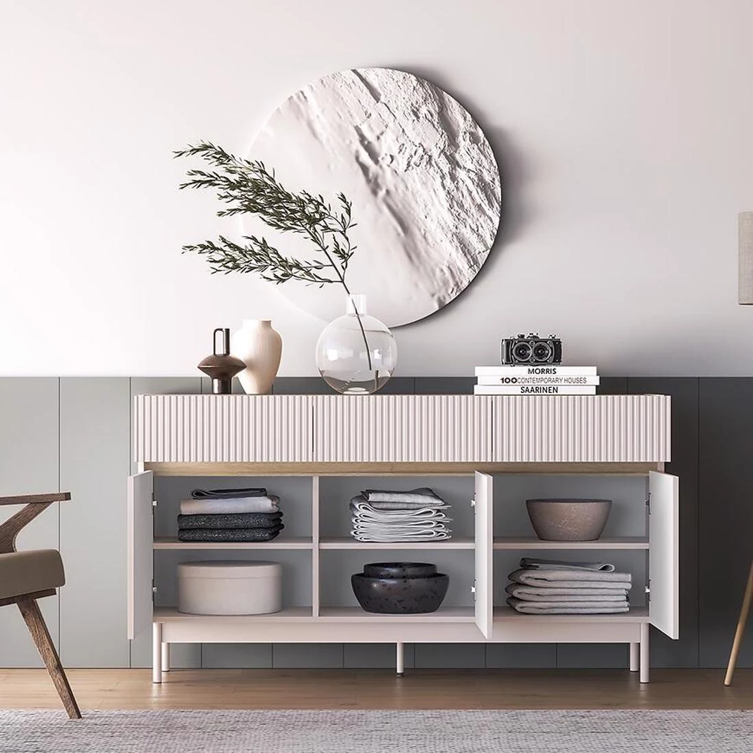 Dunea 05 komoda 154x40x85 kašmir