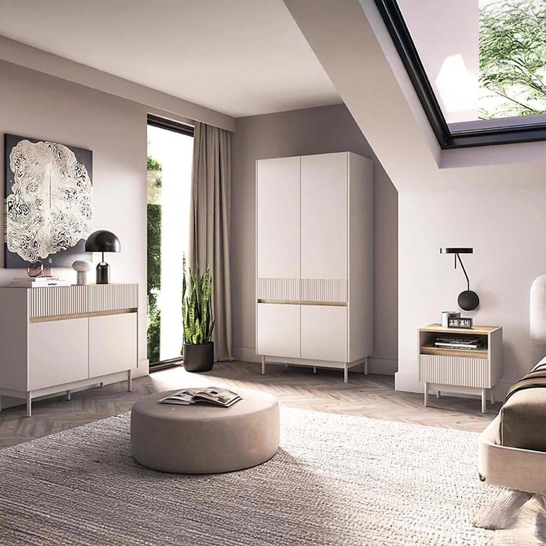 Dunea 05 komoda 154x40x85 kašmir