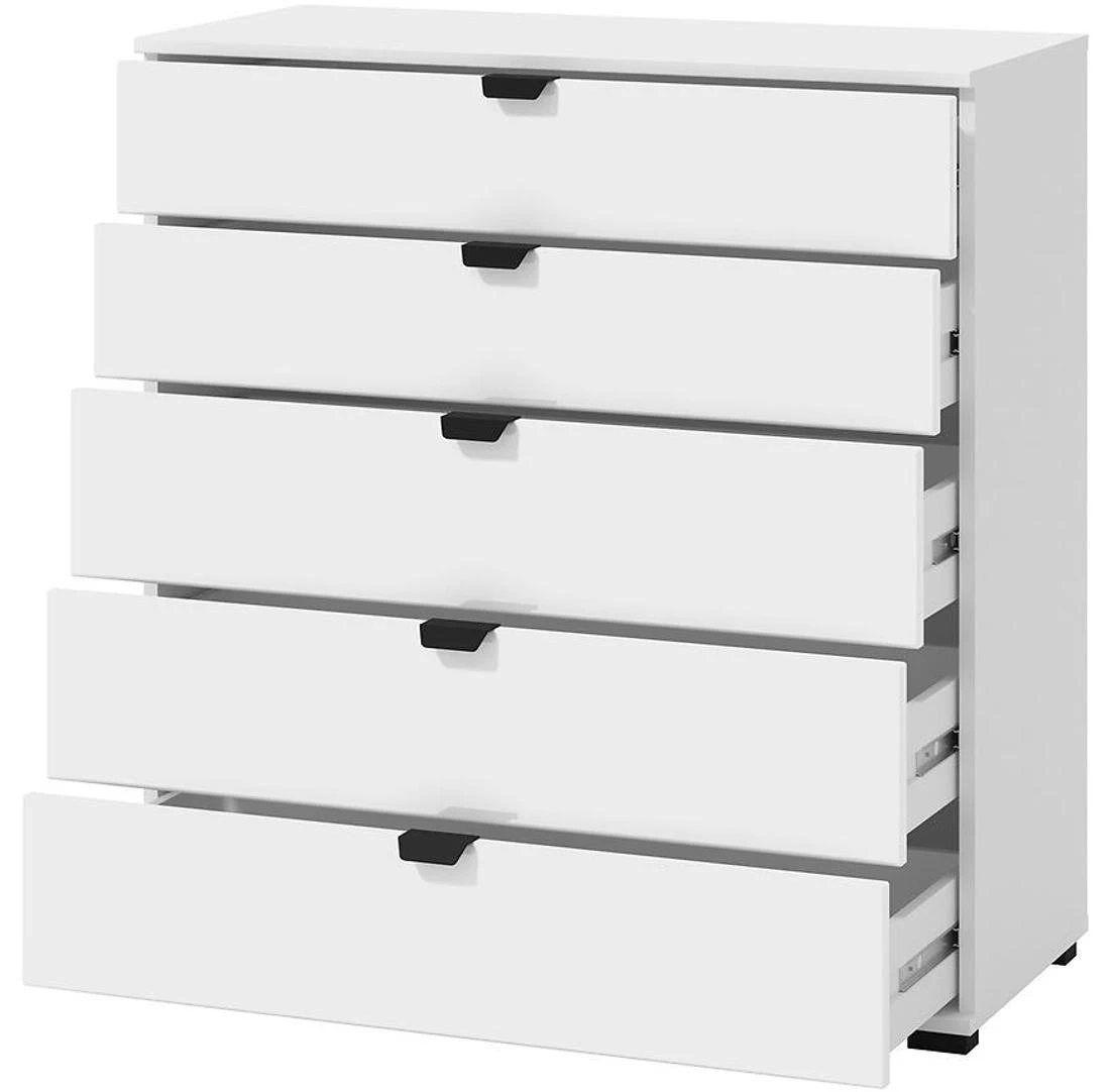 Duerto komoda sa fiokama 90x45x95 bela