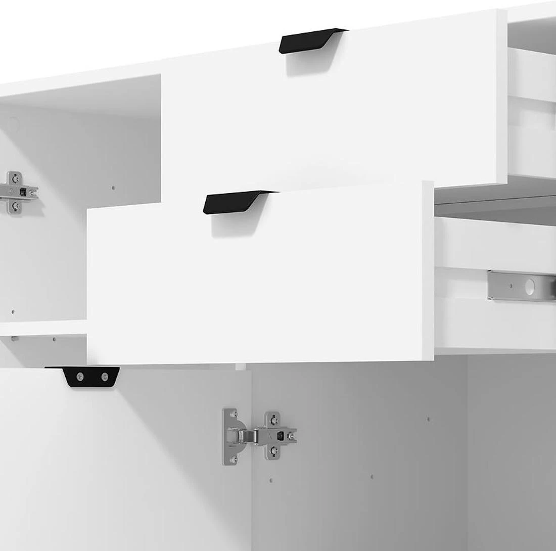 Duerto komoda135x40x95 bela