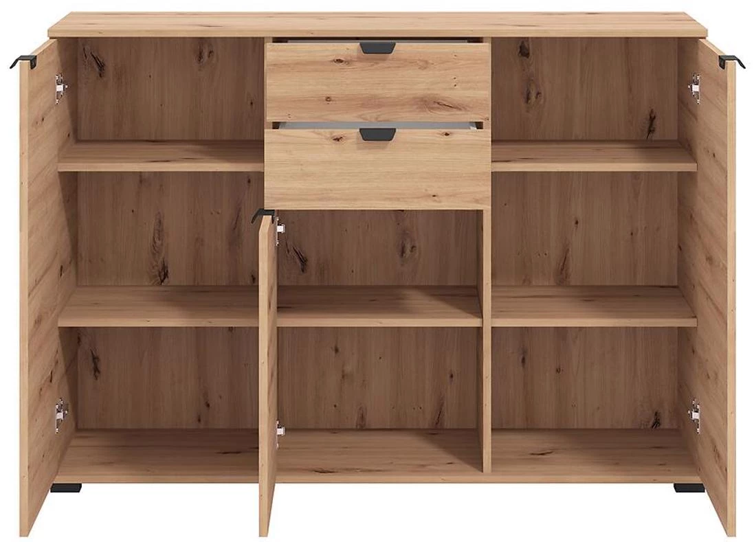 Duerto komoda 135x40x95 hrast