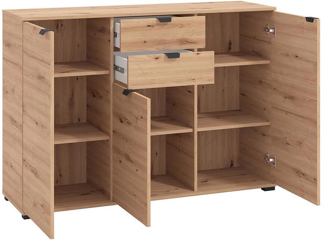 Duerto komoda 135x40x95 hrast