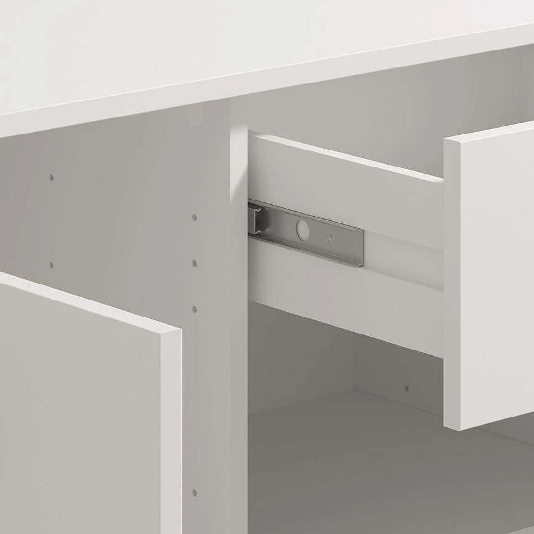 Vienne komoda sa fiokama 182,5x40x90 bela