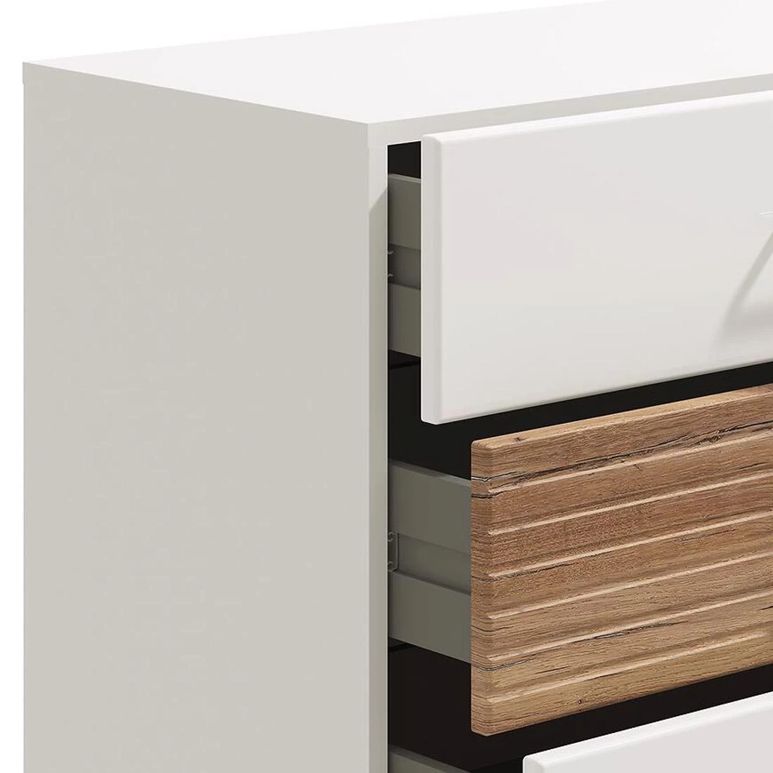 Masilia komoda 90x41,5x98 bela