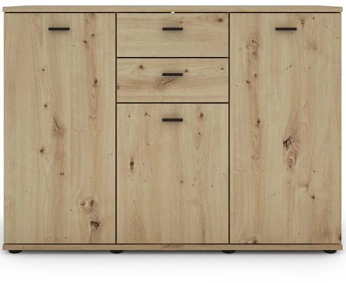 Milis komoda 108x35,5x78,7 hrast