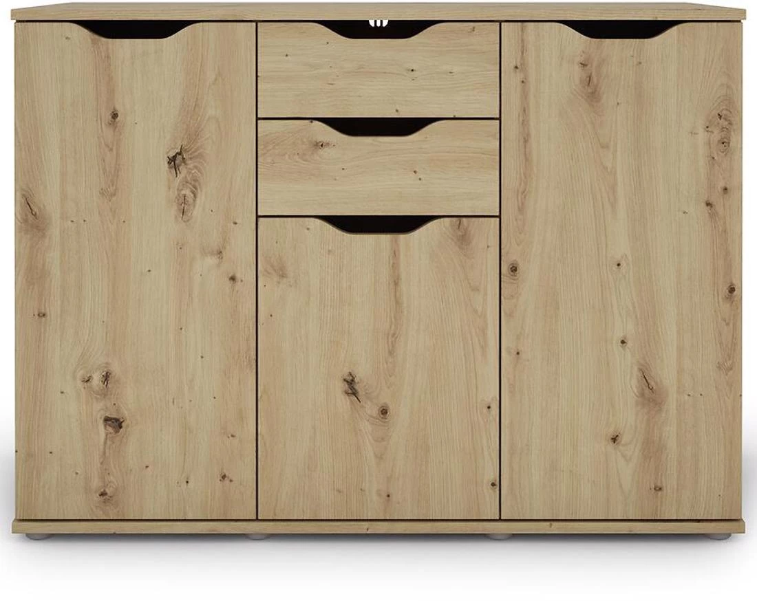 Ines komoda 108x38x78,7 hrast