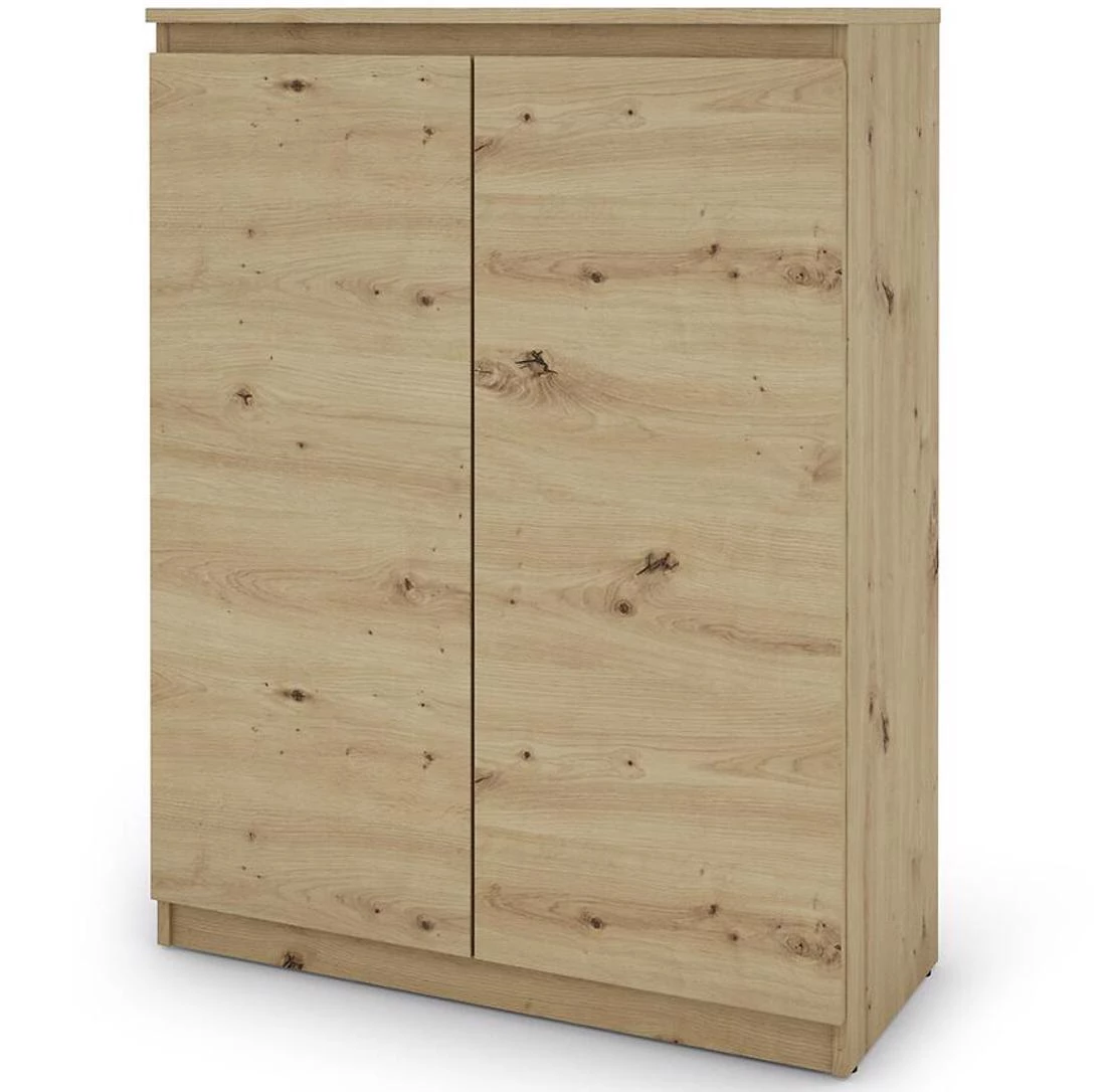 Hugo 80 komoda 80x34x104 hrast