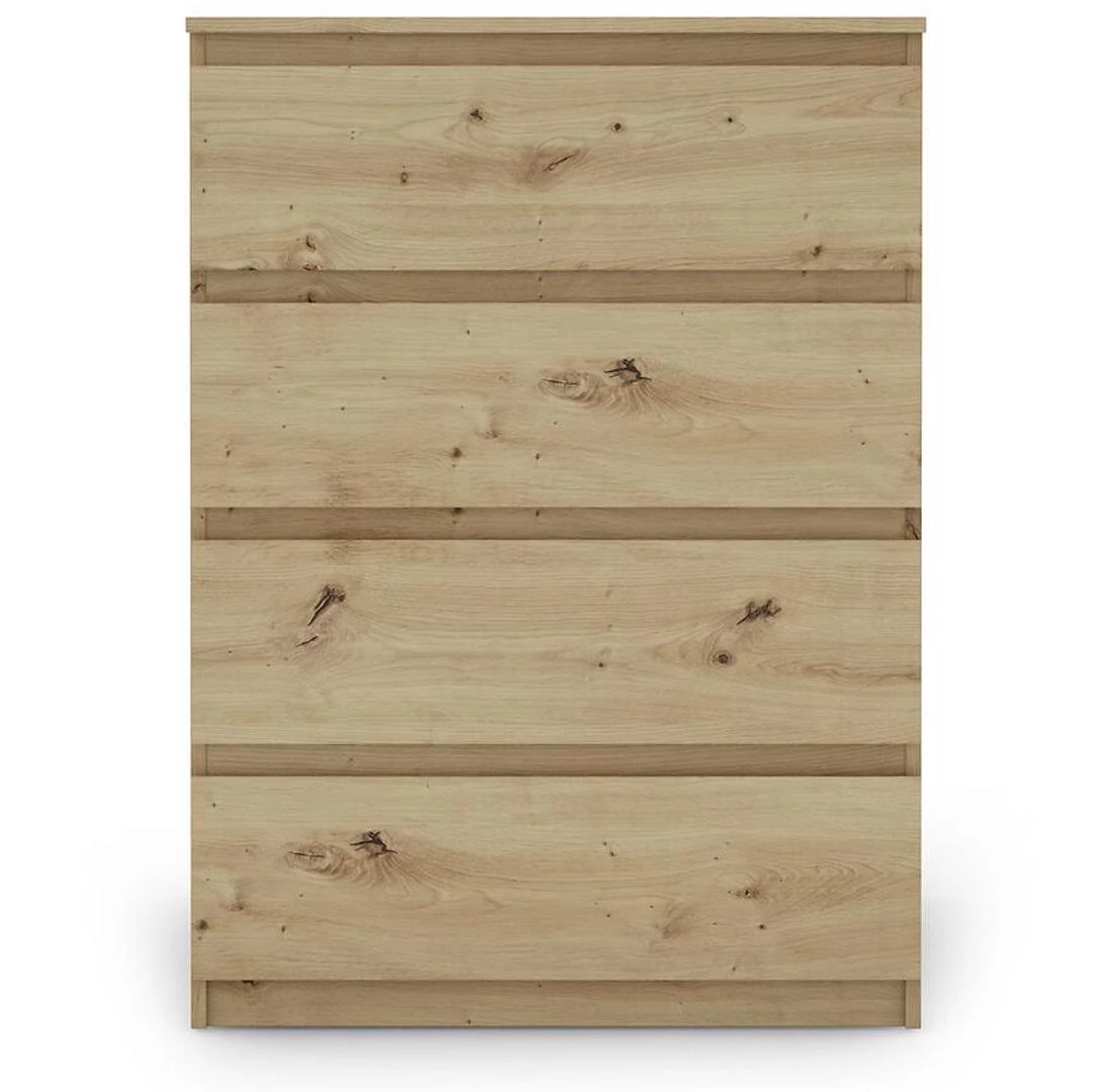 Hugo 75 komoda 75x42x104 hrast