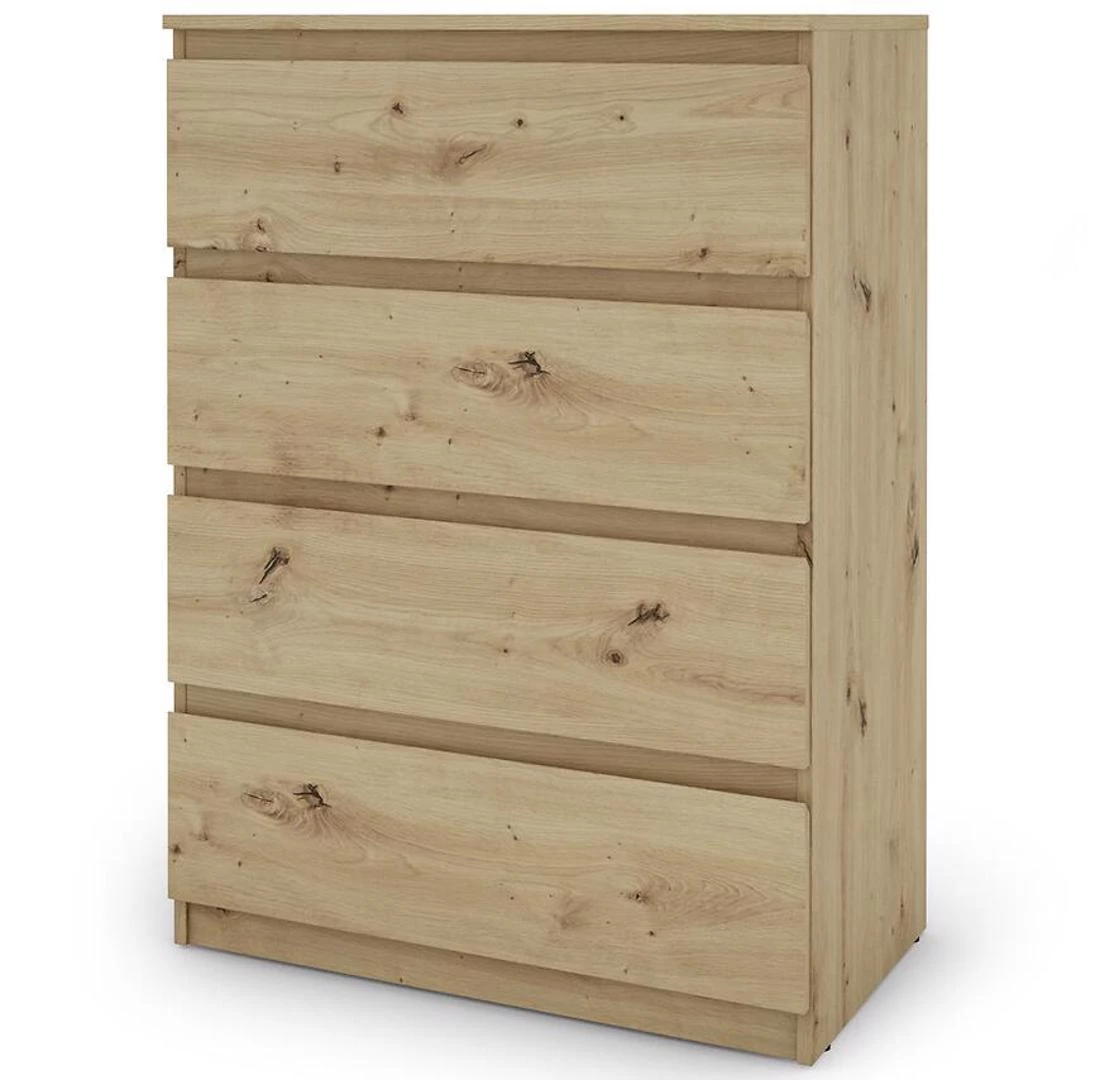 Hugo 75 komoda 75x42x104 hrast