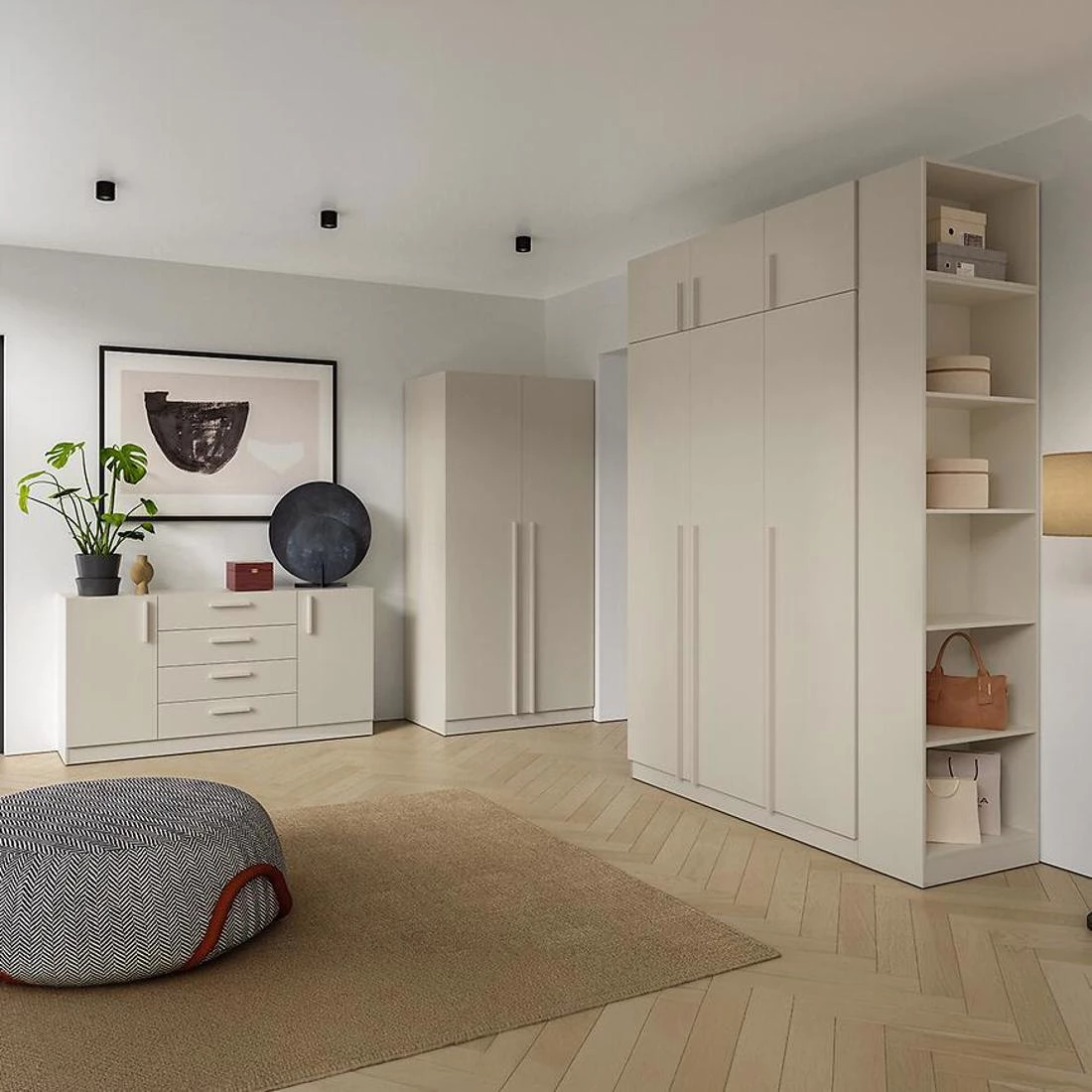 Braga BRK1 komoda 155,5x40x85 kašmir