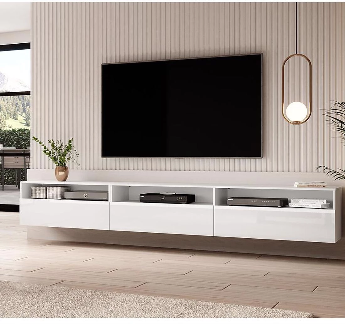 Baros 40 TV komoda 270x41x40 beli