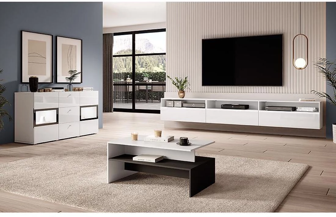 Baros 40 TV komoda 270x41x40 beli
