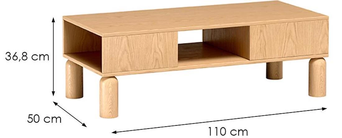 Sanden S7 stocic 50x110x36,8 natur