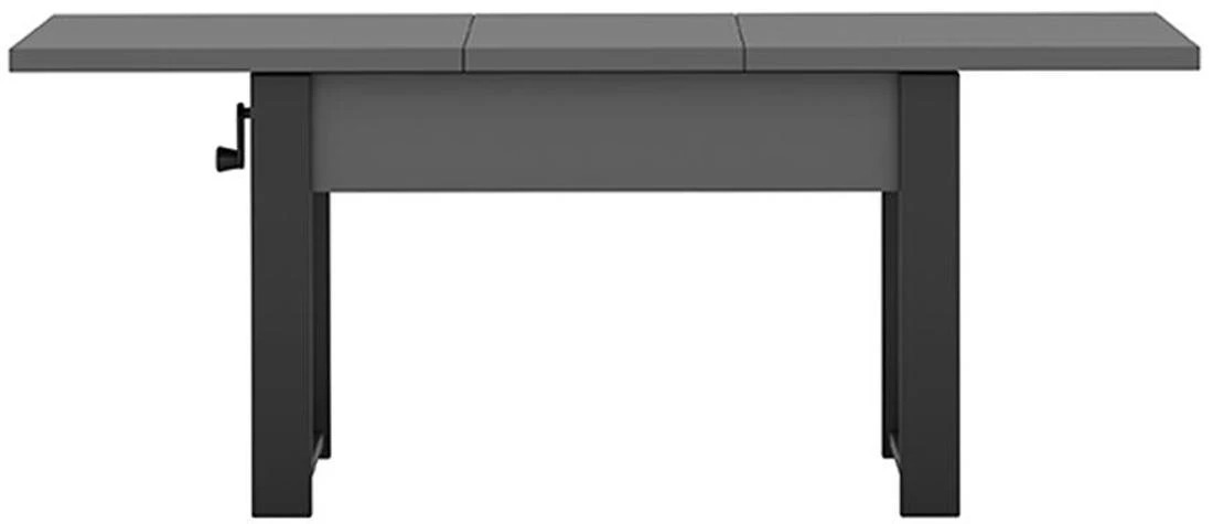 Hugo stocic 67x120(157)x63,5 sivo/crni