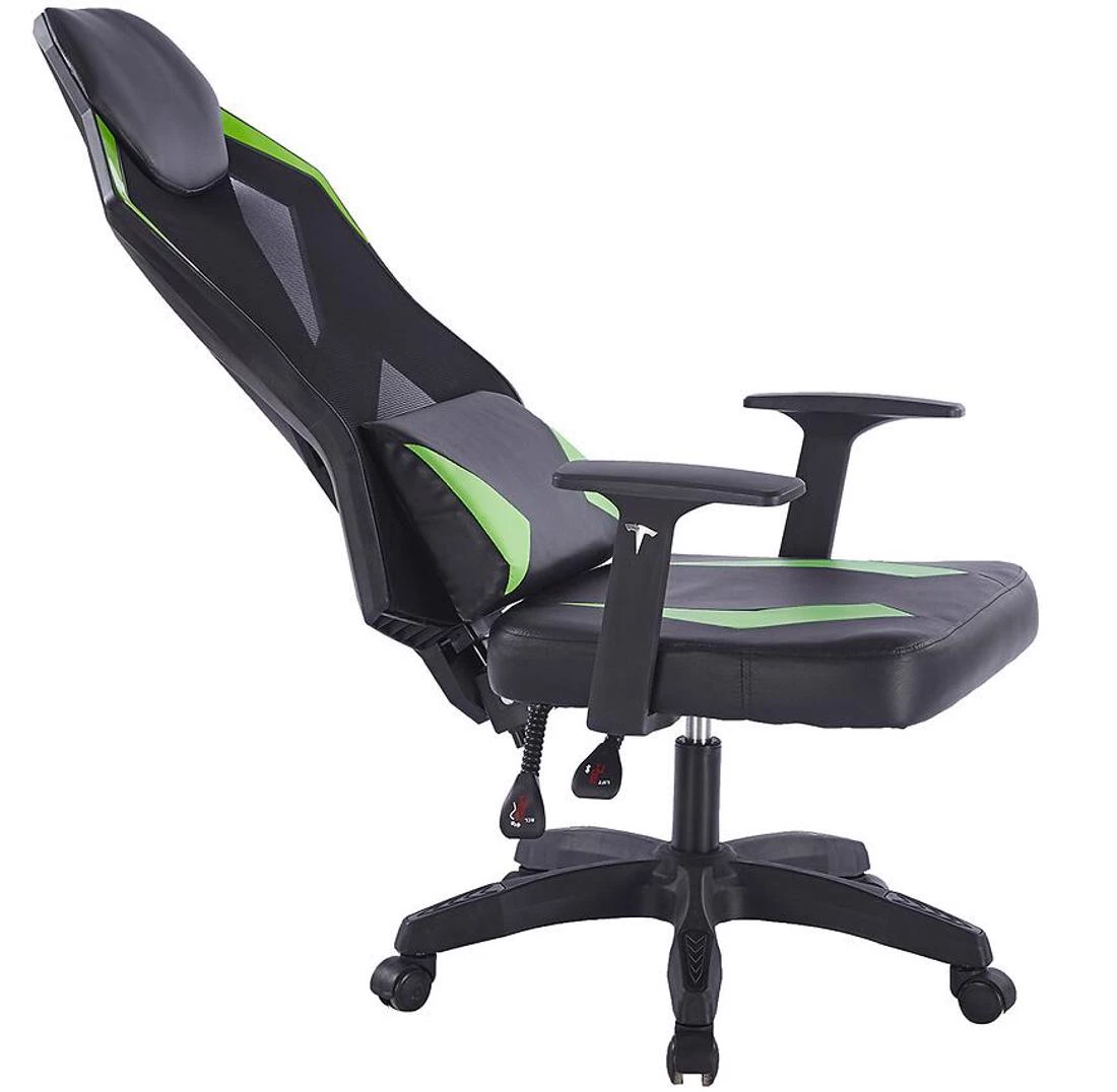 Thorne 13117 kancelarijska stolica 59x69x118 cm crna/zelena