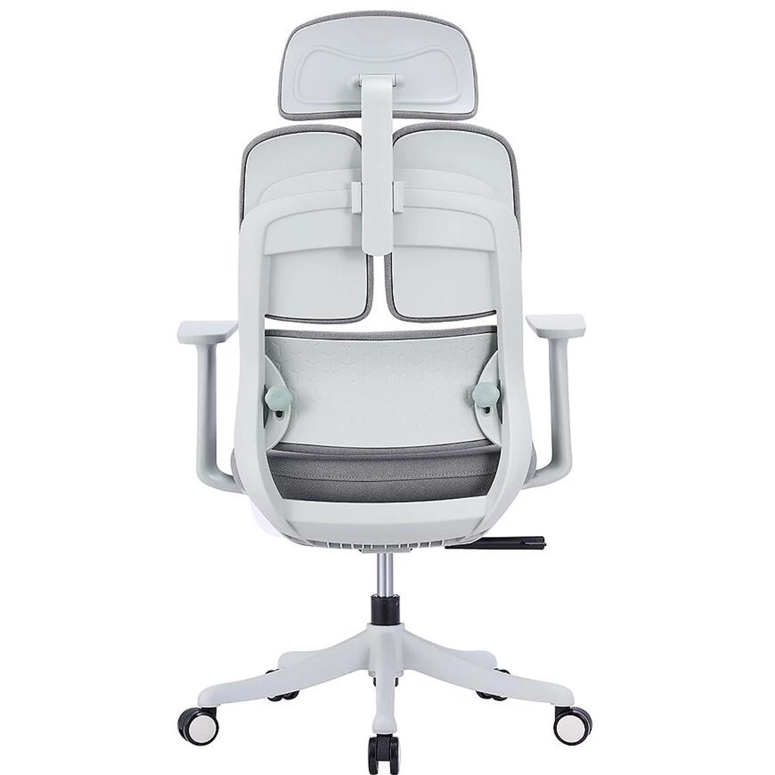 Avor 13115 kancelarijska stolica 71x65x128 cm siva/bela