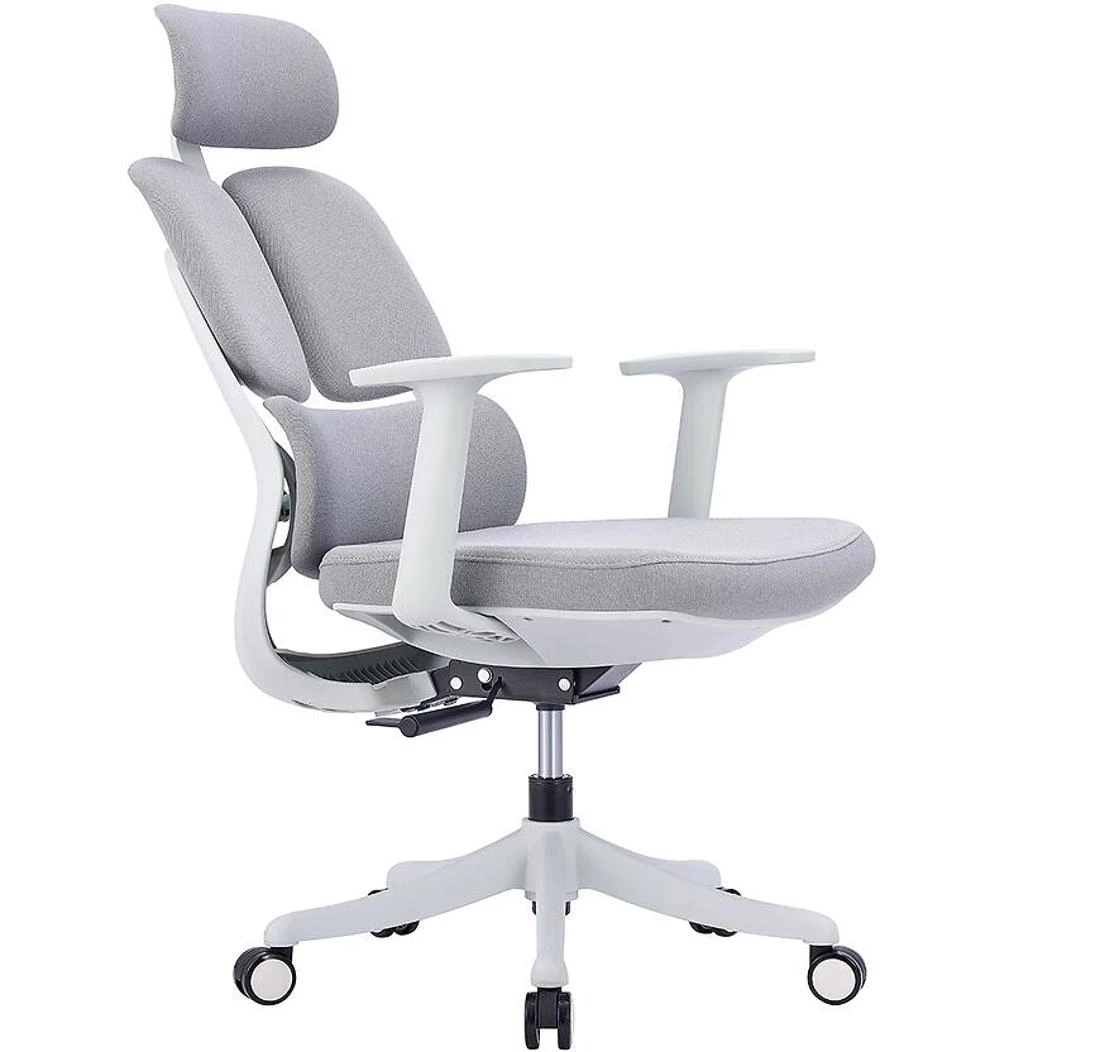 Avor 13115 kancelarijska stolica 71x65x128 cm siva/bela