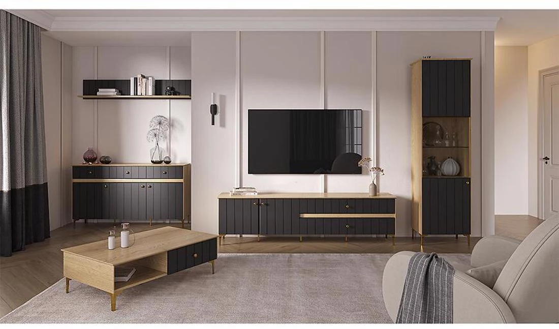 Merida stocic 100x60(100)x40 crni/cremona