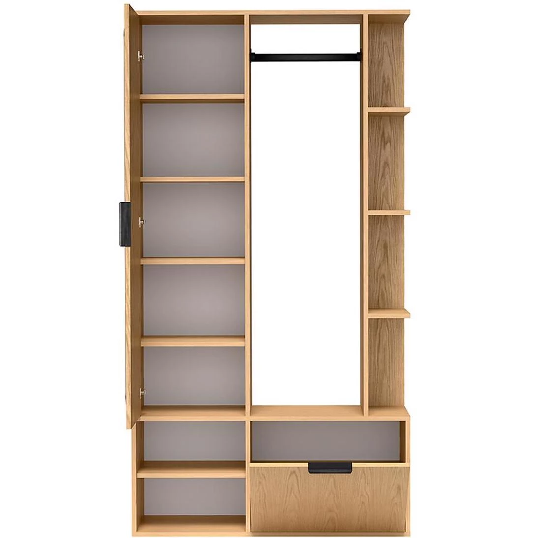Nala predsoblje 100x33x189.4 cm hrast