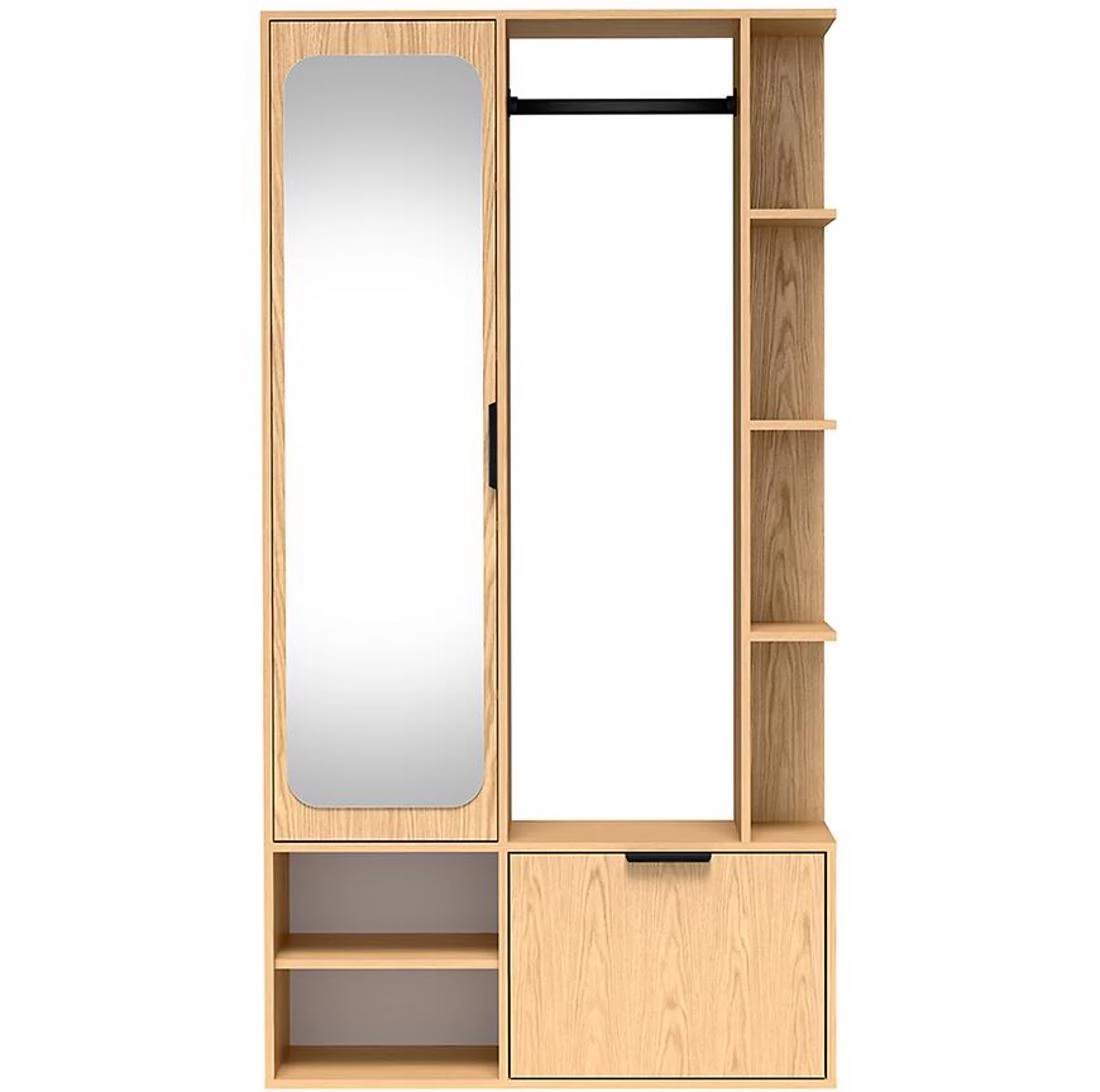 Nala predsoblje 100x33x189.4 cm hrast