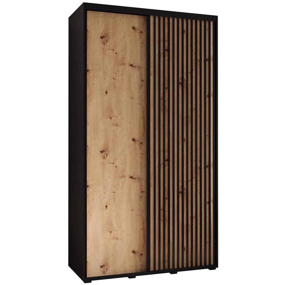 Lanko klizni ormar 140x60x235,2 cm crna/artisan