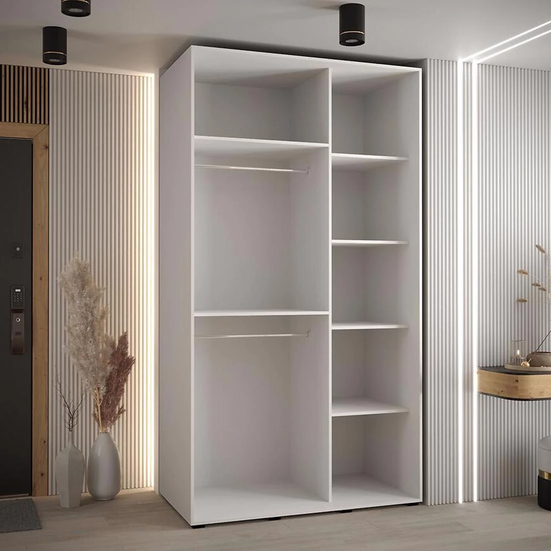 Lanko  klizni ormar 140x60x235,2 cm bela