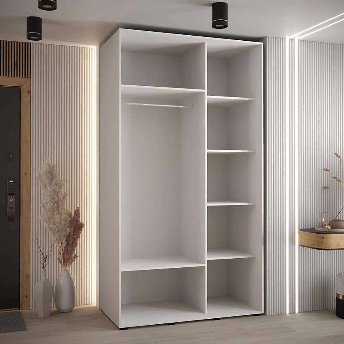 Lanko  klizni ormar 140x60x235,2 cm bela