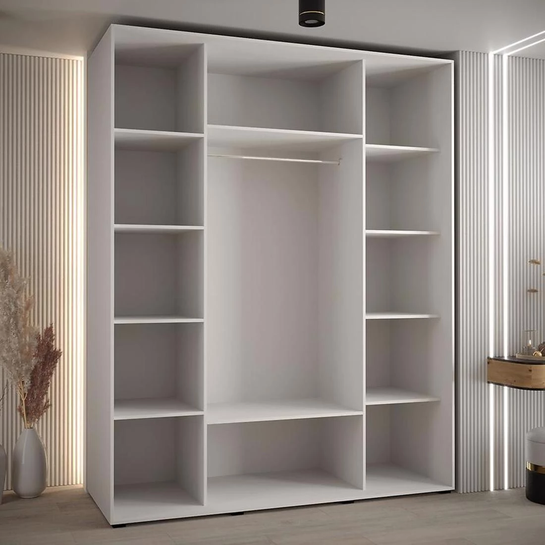 Lanko  klizni ormar 190x60x235,2 cm bela