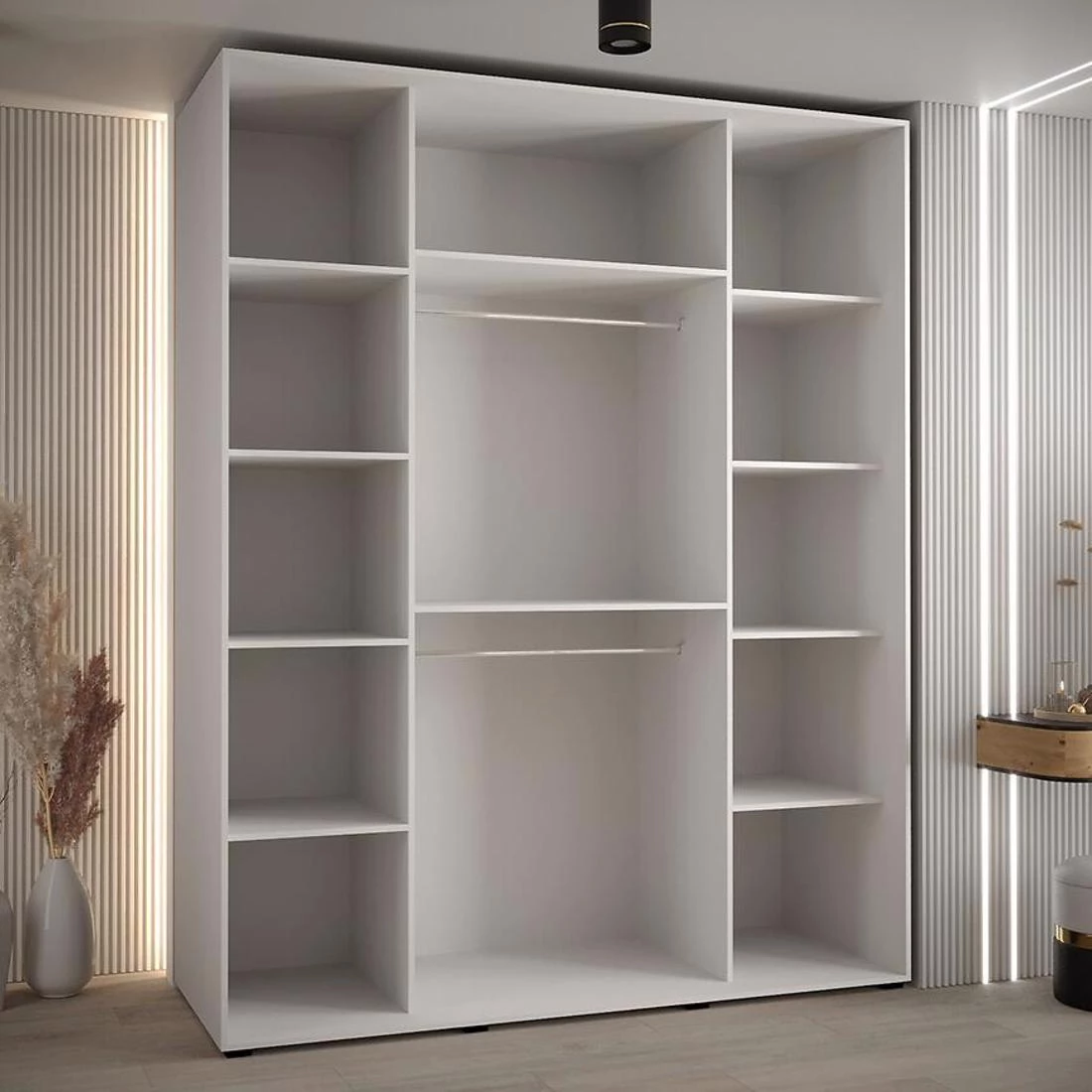 Lanko  klizni ormar 190x60x235,2 cm bela