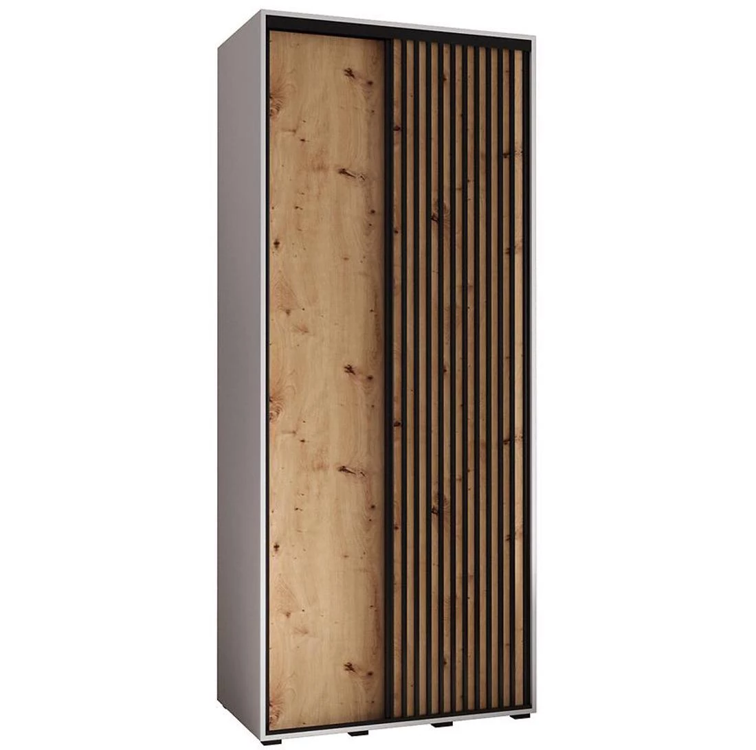 Lanko klizni ormar 110x60x235,2 cm bela/artisan