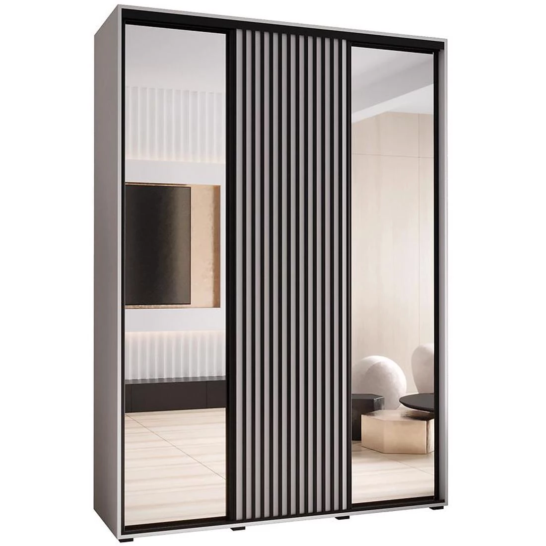Lanko  klizni ormar 180x60x235,2 cm bela