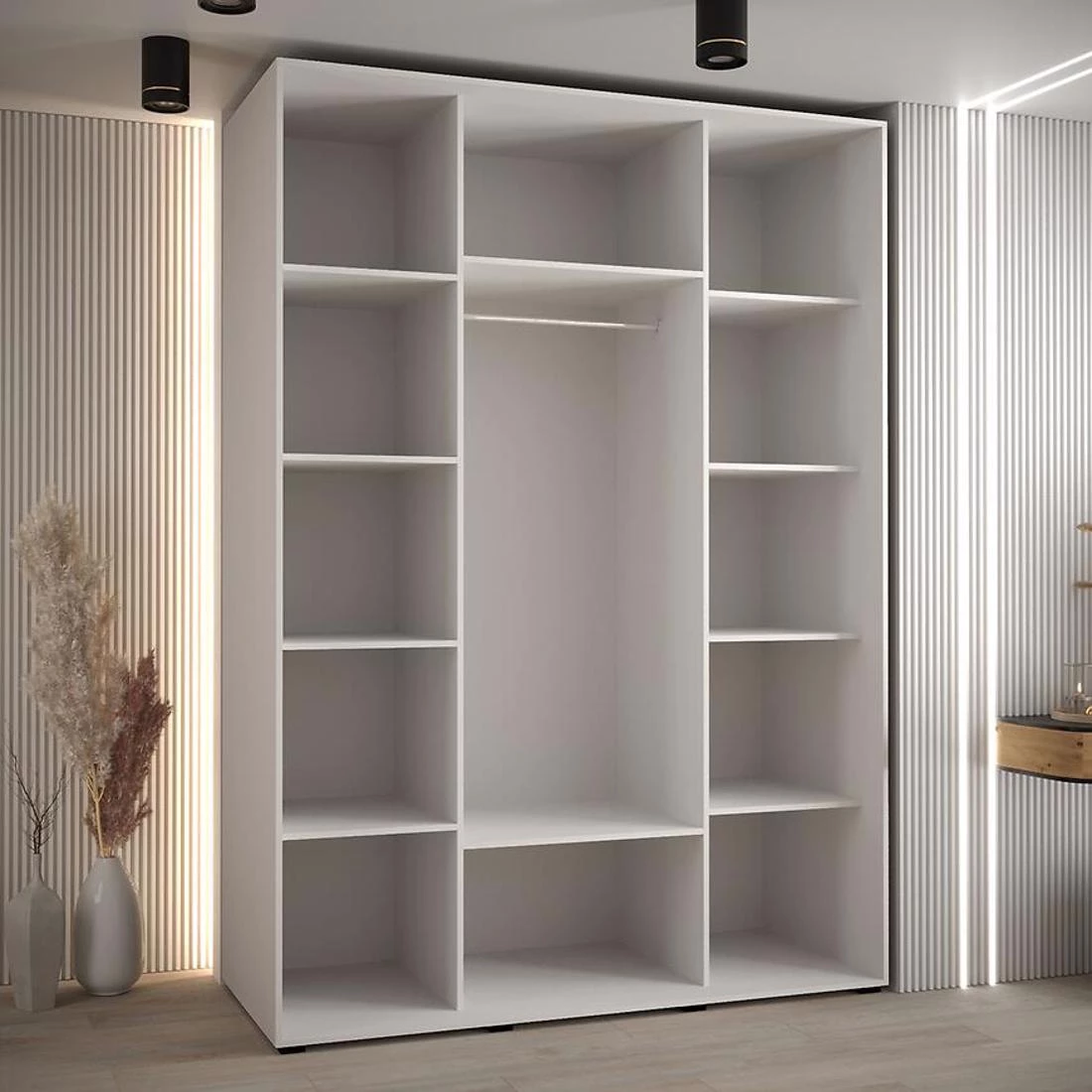 Lanko  klizni ormar 180x60x235,2 cm bela