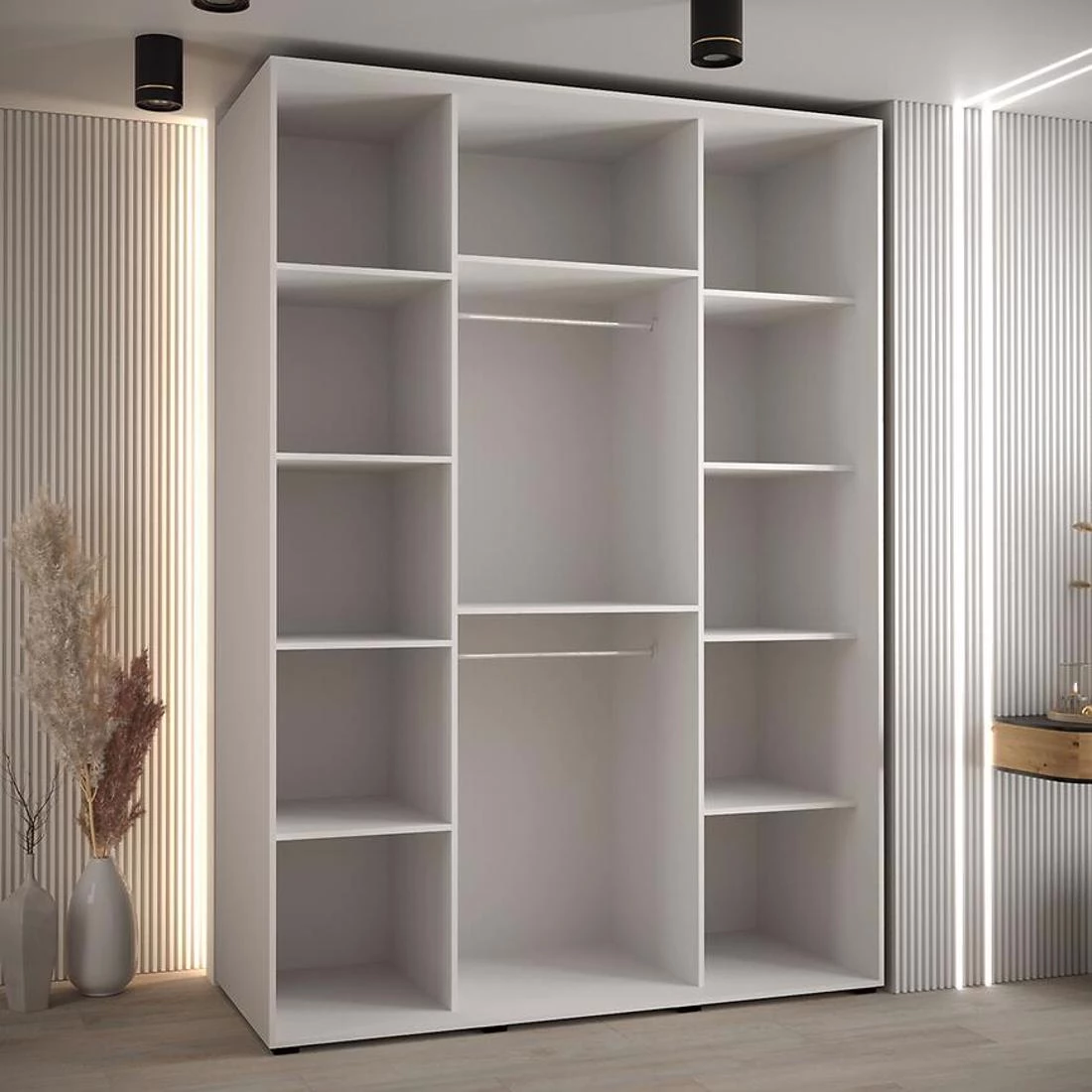 Lanko  klizni ormar 170x60x235,2 cm bela