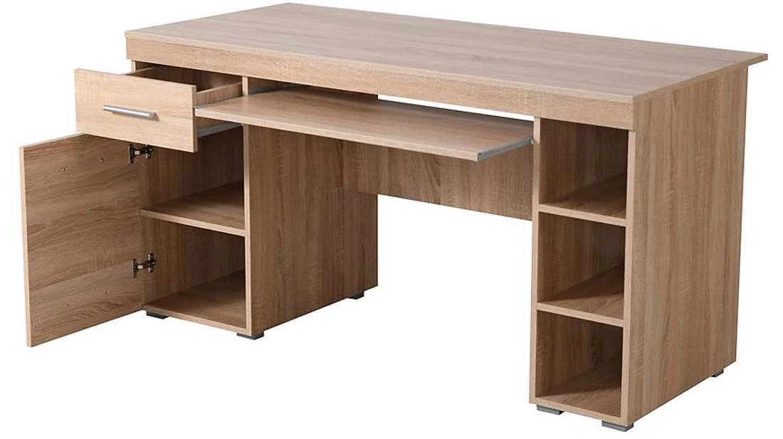Alfa 11008647 radni sto 145x65,5x75,6 cm sonoma
