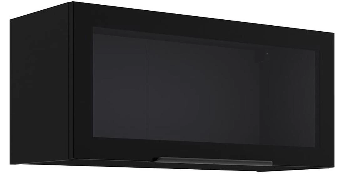 Kuhinjski ormaric - vitrina 80GUS-36 1F 80x31x36 cm crna