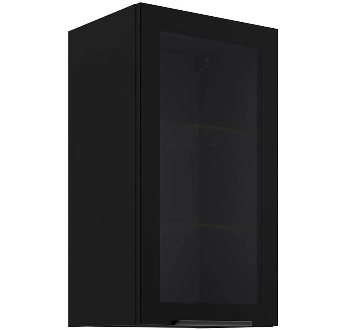 Kuhinjski ormaric - vitrina 40GS-72 1F 72x31x40 cm crna